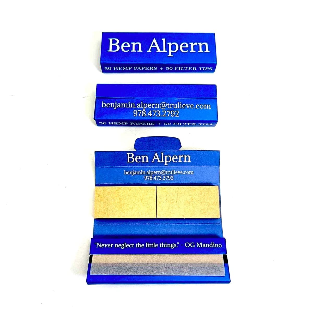 Custom rolling paper product 50